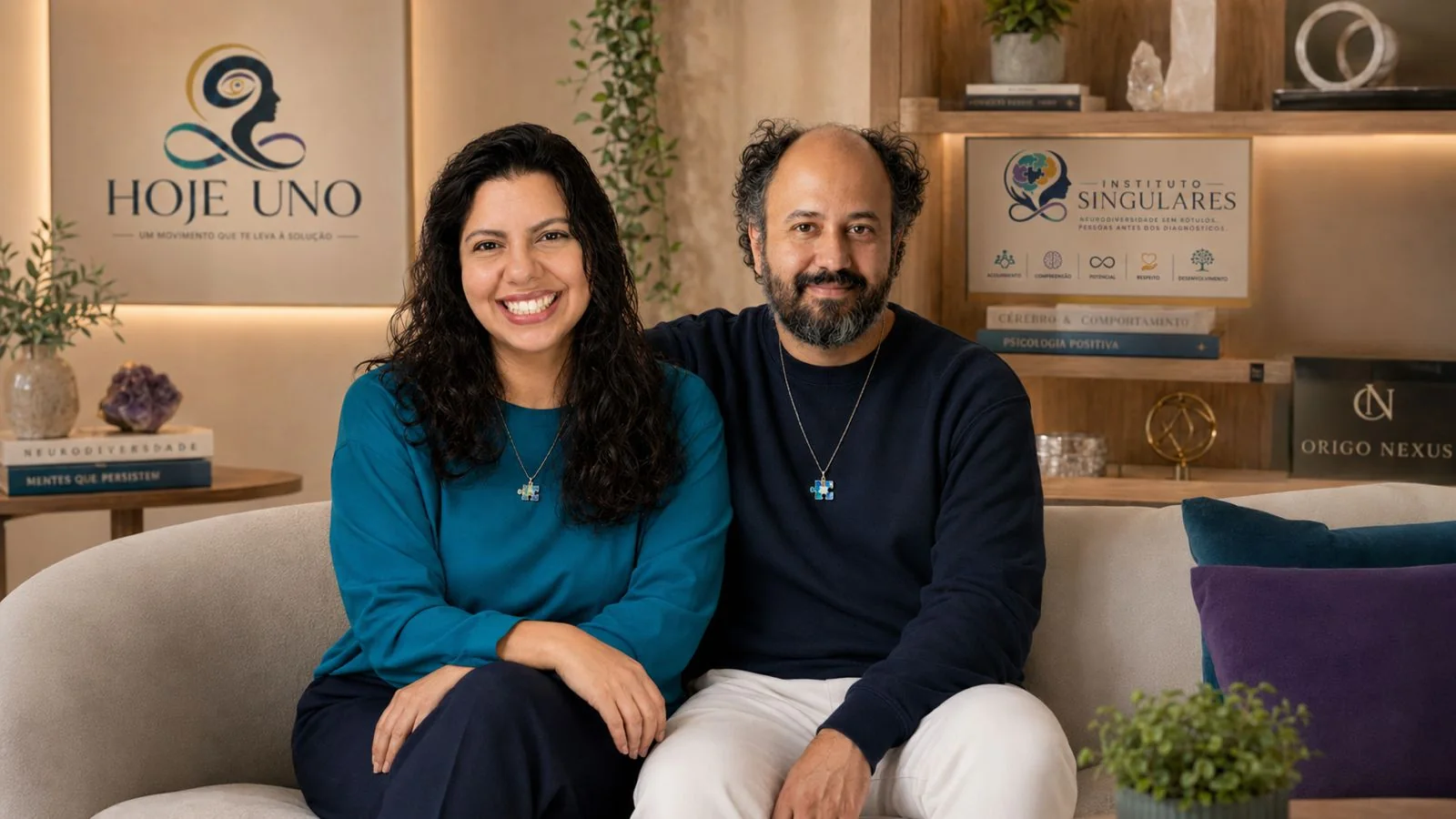 Ana Paula Lourenço e André Luiz Xavier